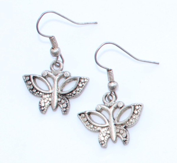 Auskarai drugeliai 2