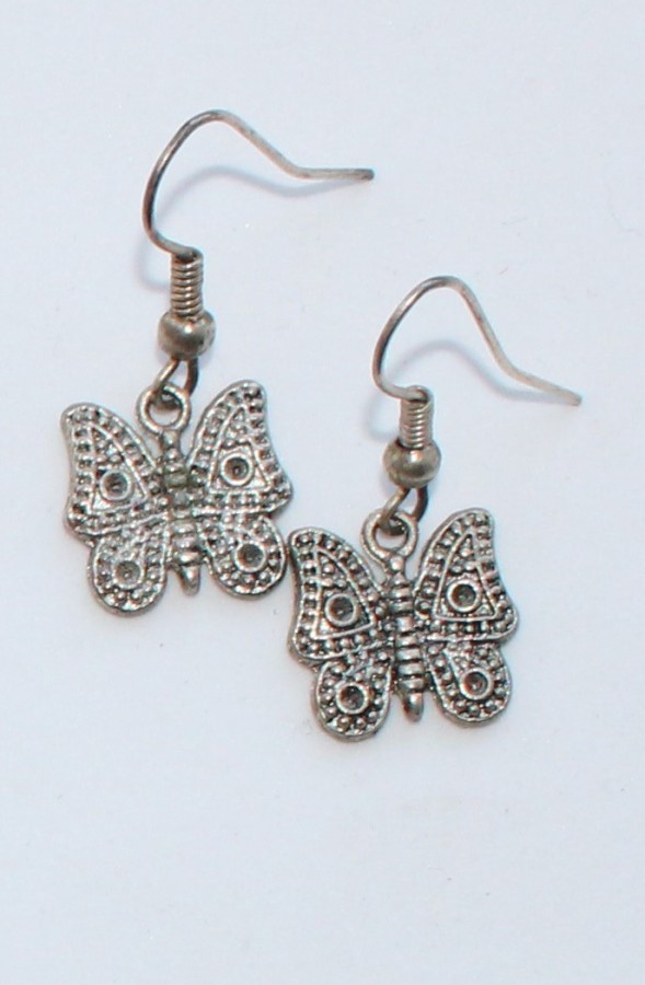 Auskarai drugeliai 3