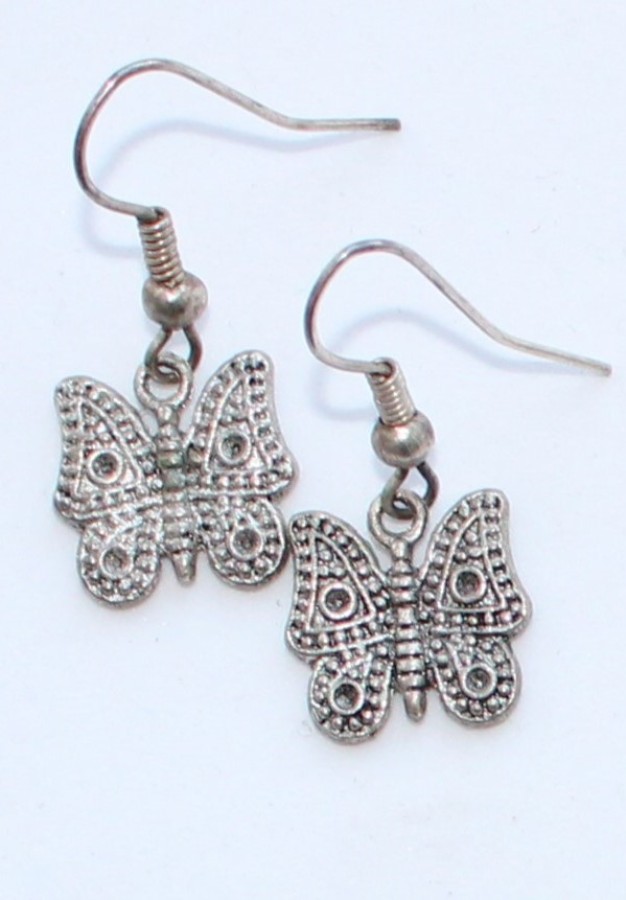 Auskarai drugeliai 3