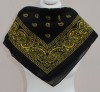 Bandana juoda geltona 