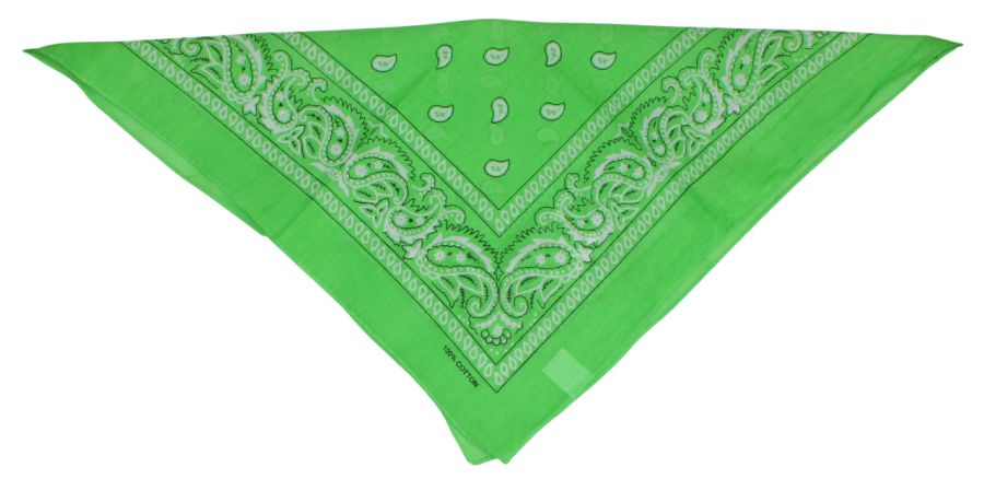 Bandana šviesiai žalia