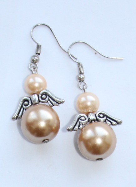 Rudų perlų angeliukai