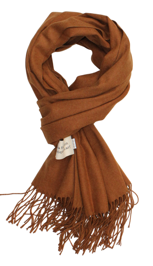 Rudas šiltas minkštas šalikas s864