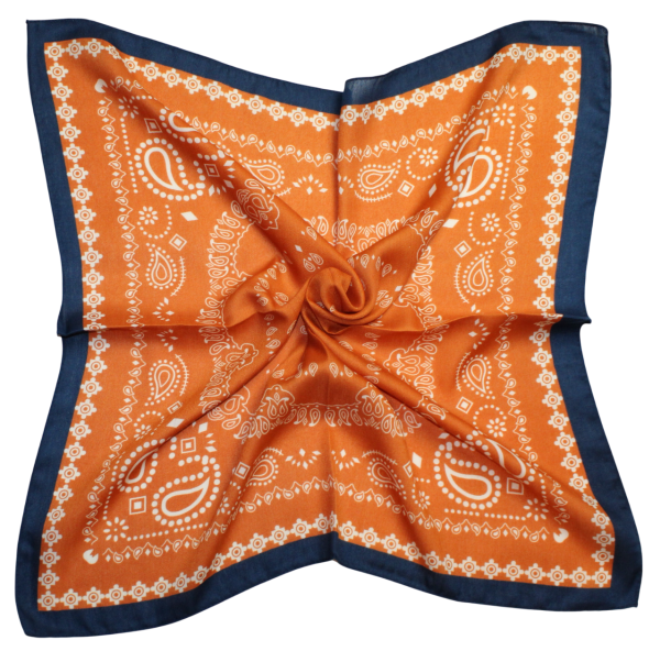 Medvilninė skarelė, oranžinė s913