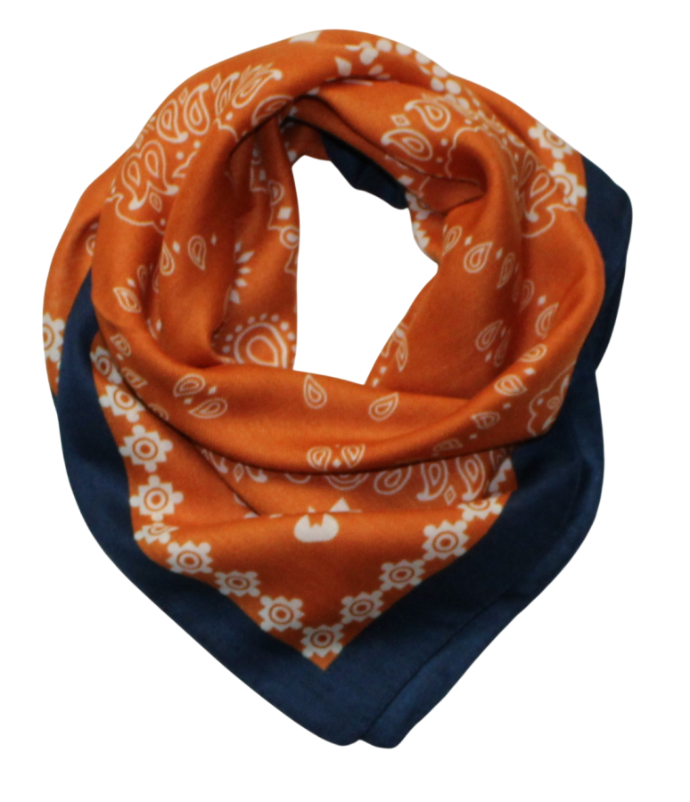 Medvilninė skarelė, oranžinė s913