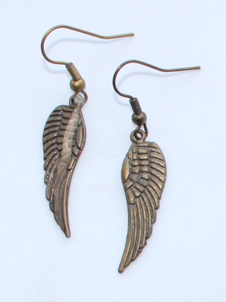 Tamsūs sparnai, auskarai