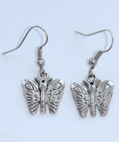 Auskarai drugeliai 1