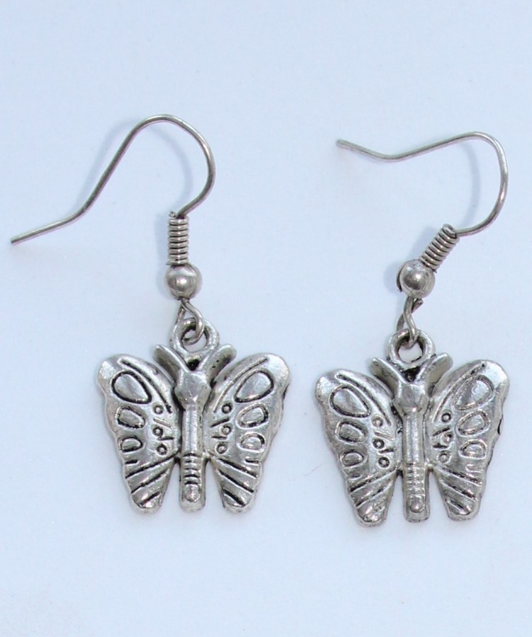 Auskarai drugeliai 1