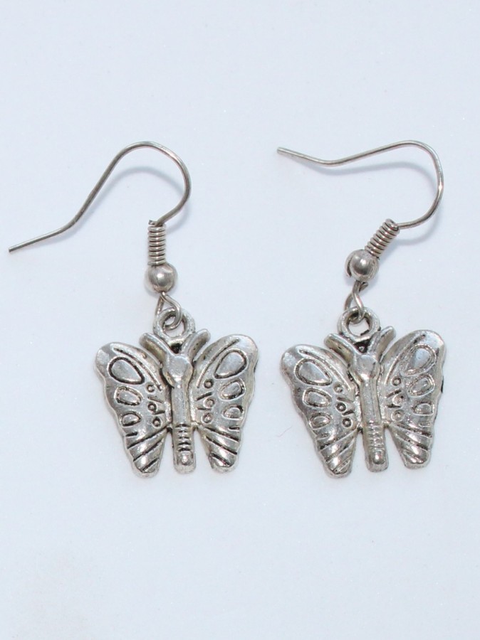 Auskarai drugeliai 1