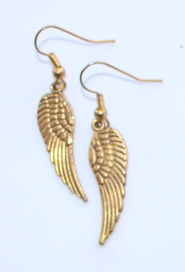 Auksiniai sparnai, auskarai