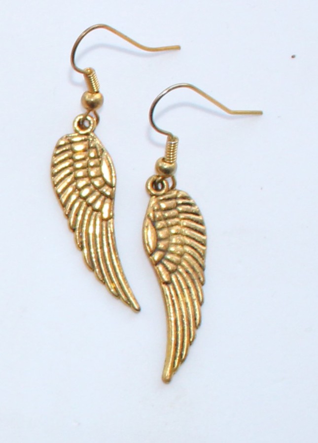 Auksiniai sparnai, auskarai