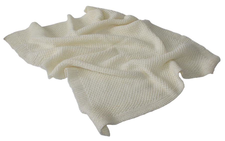 Rankų darbo vilnonis mezgtas vaikiškas pledas 70*90 cm