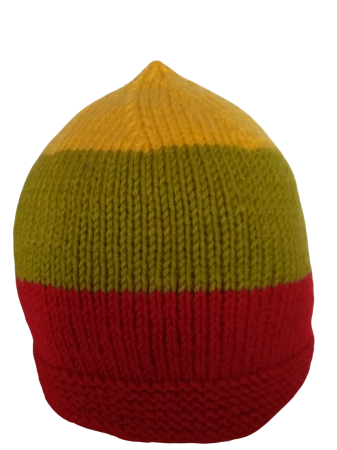 Megzta kepurė Trispalvė 5-9 m.
