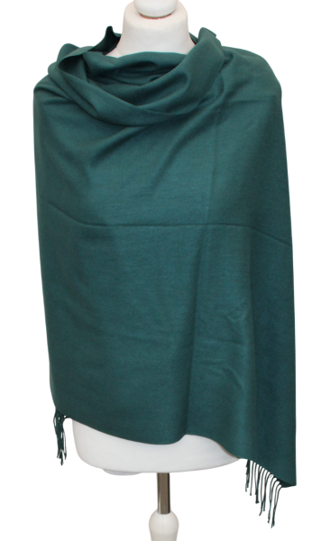 Mėtinis vidutinio storumo šiltas šalikas s883