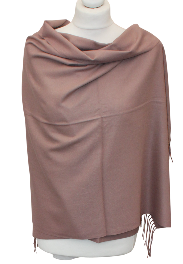 Violetinis vidutinio storumo šiltas  šalikas s872