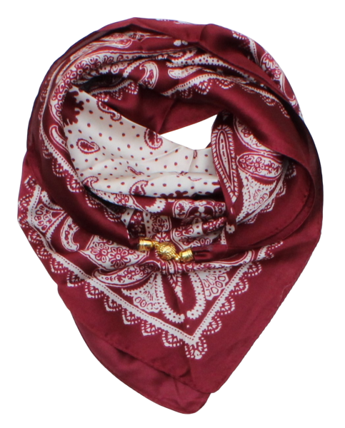 Skarelė su magnetiniu užsegimu „Burgundy“  s953