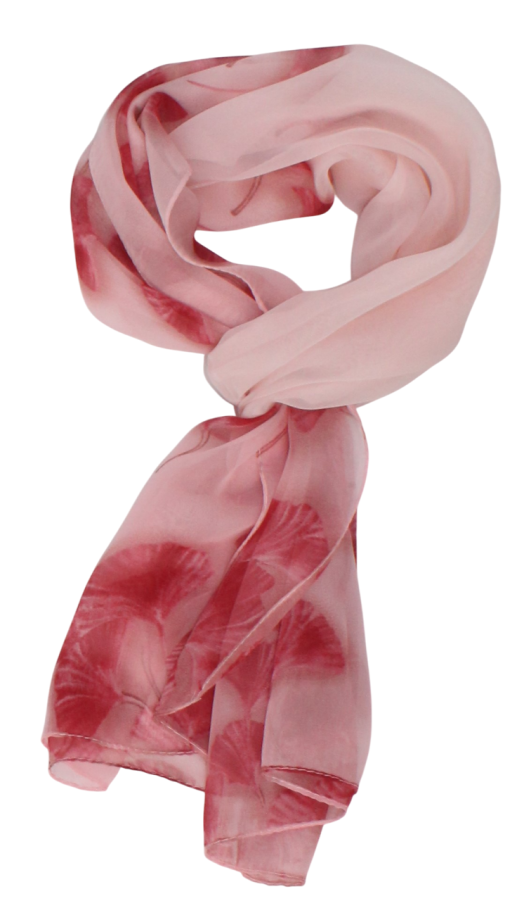 Plonas raudonas šalikas s821